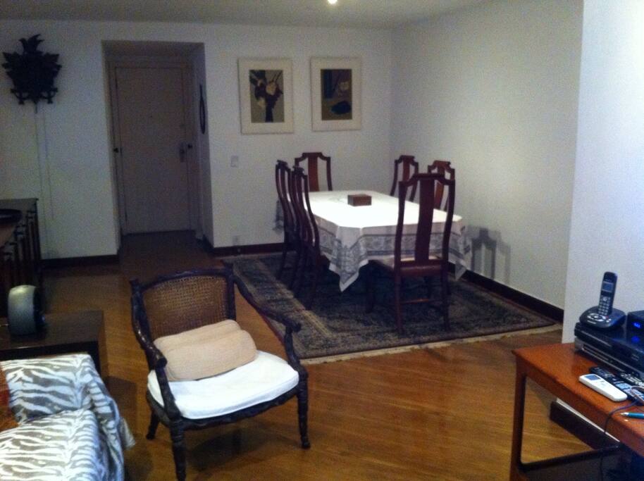 Living room, dinning room