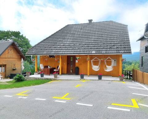 Wooden home Oaza mira, NP Plitvice lakes
