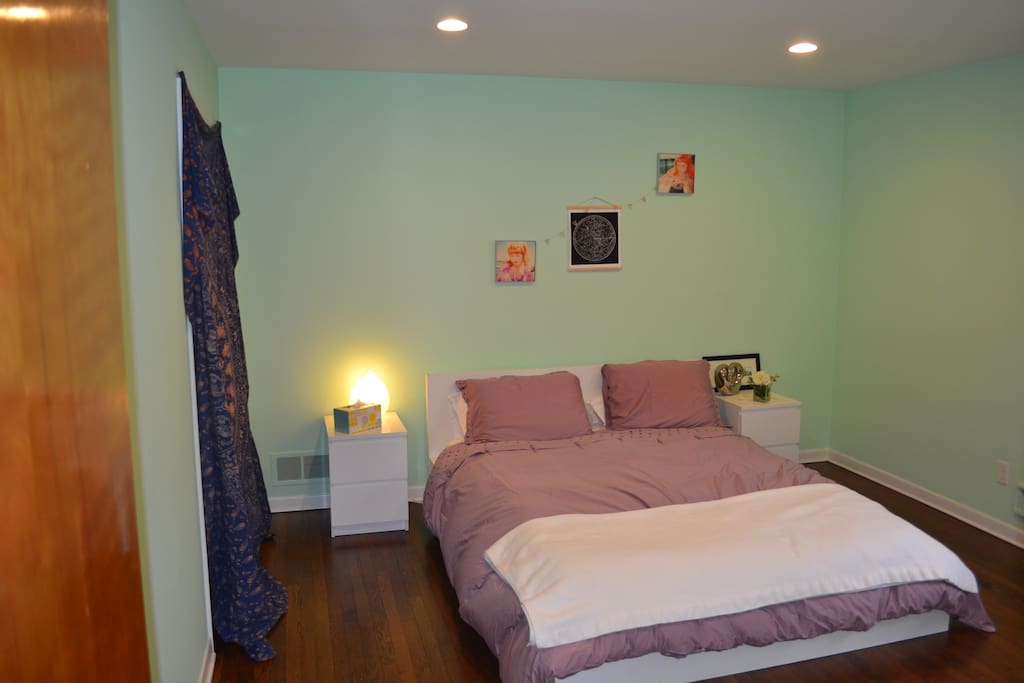Queen-size bed