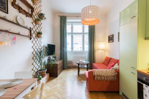 Popular Airbnb listing: Your Holiday Home in Prague in Nusle