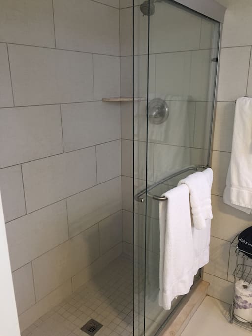 Large shower