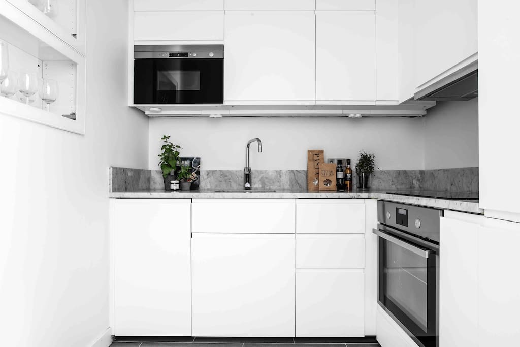 Washing machine, cooking tools, coffee machine and micro wave included.