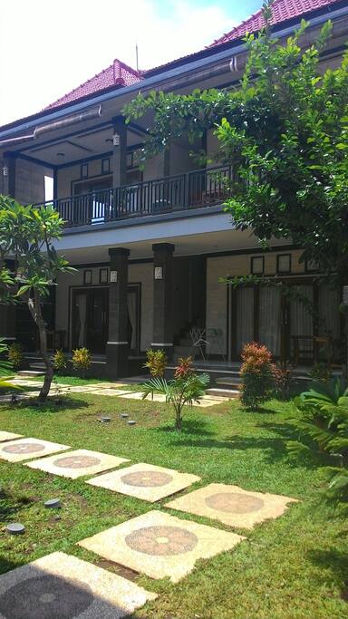 Front look of the villa