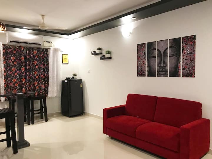 Luxurious 2 BHK De Vaga Homes(No 4) Vagator,Anjuna Apartments for Rent in Goa, Goa, India Airbnb