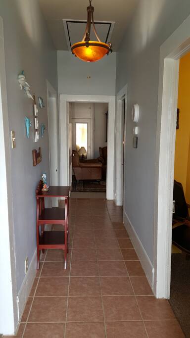 The entry way