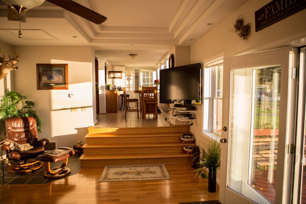 nice light in the livingroom