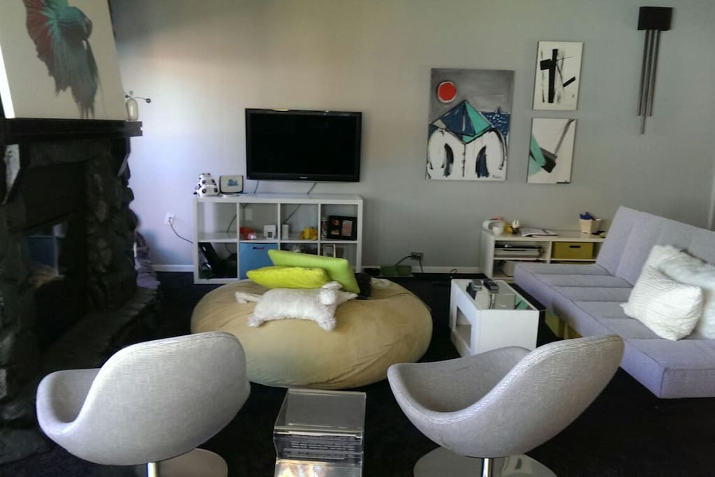 Tv room to hang out in