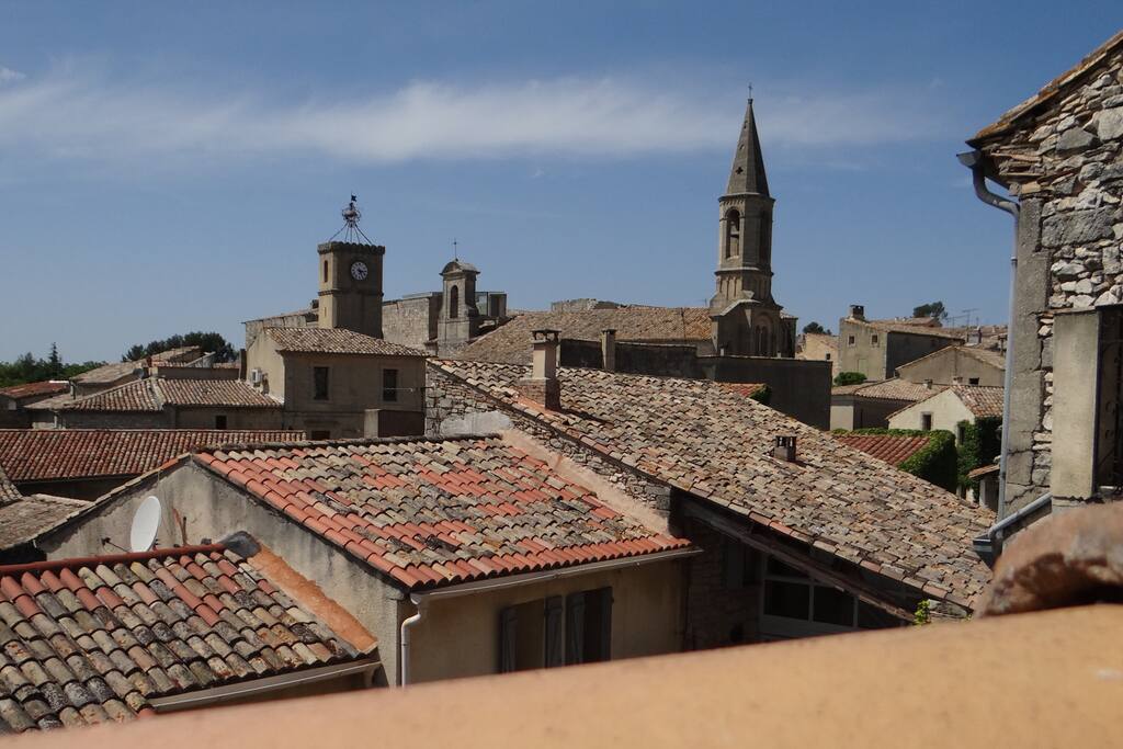 View over Saint Maximin rooves
