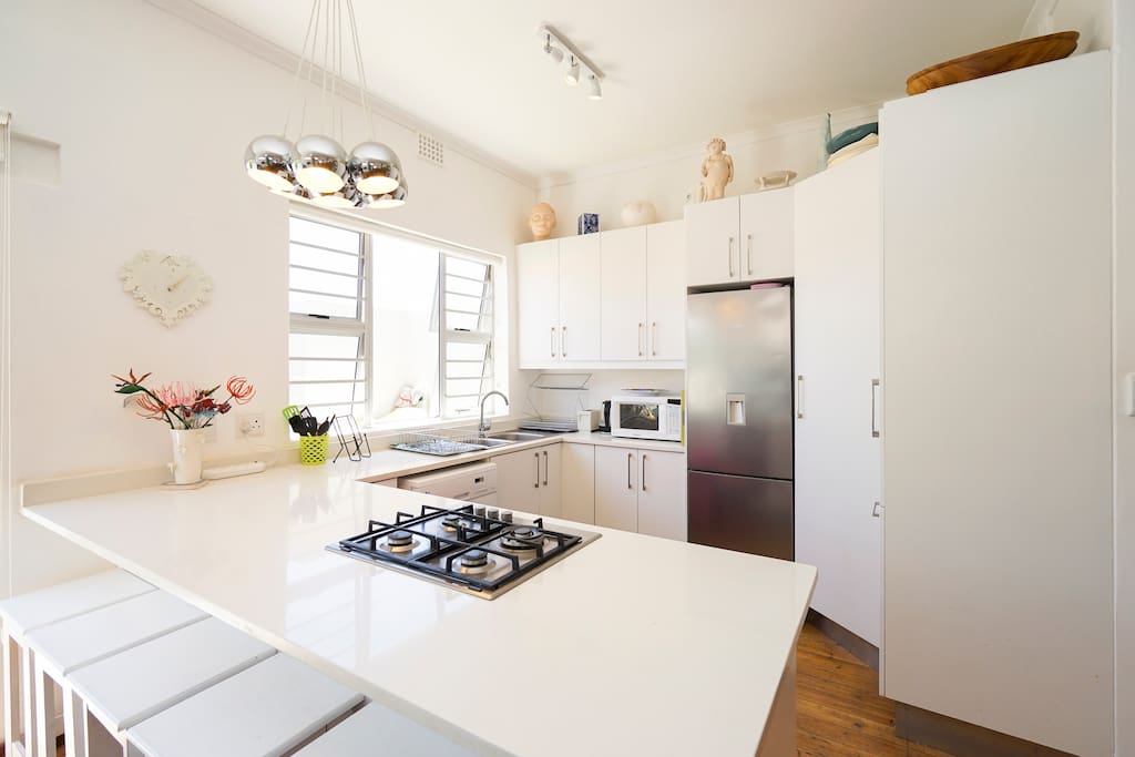 Clean, modern kitchen