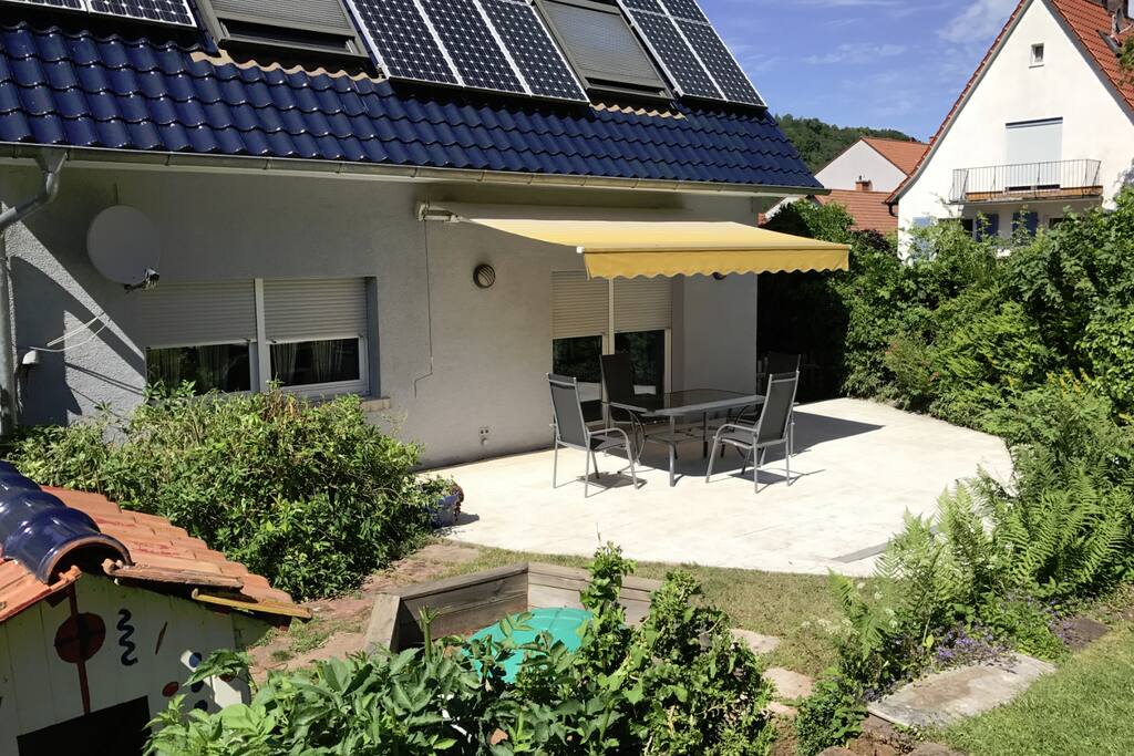 Terrasse auf der Südseite