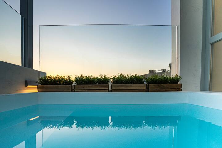 Acropolis view penthouse w/ heated plunge pool gallery image 2