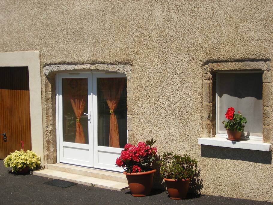 devant le gîte