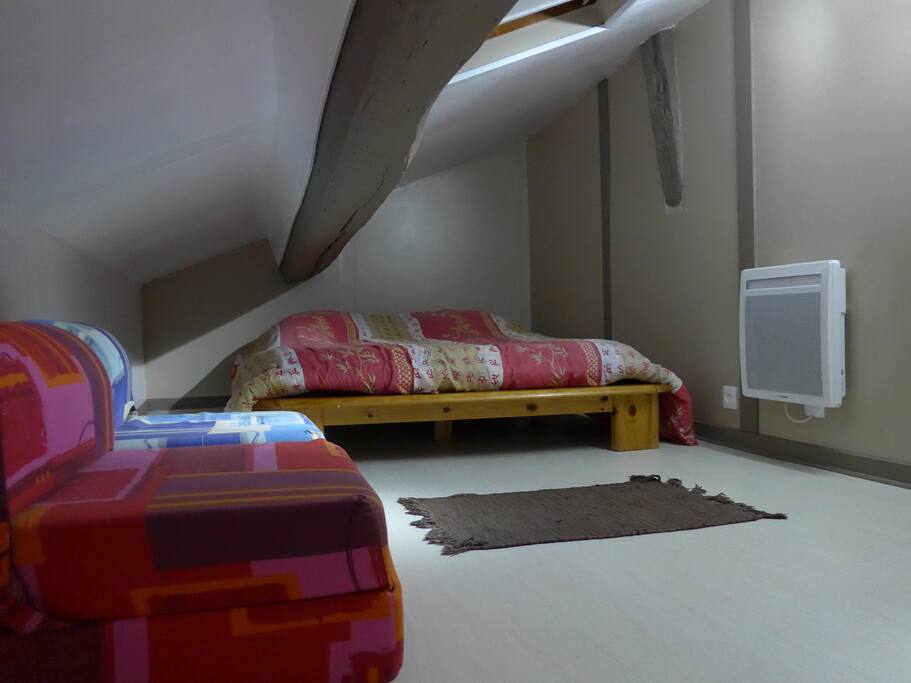 La chambre de l'étage