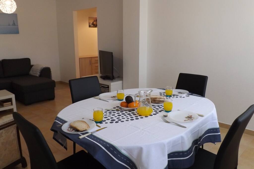 Sala estar e jantar