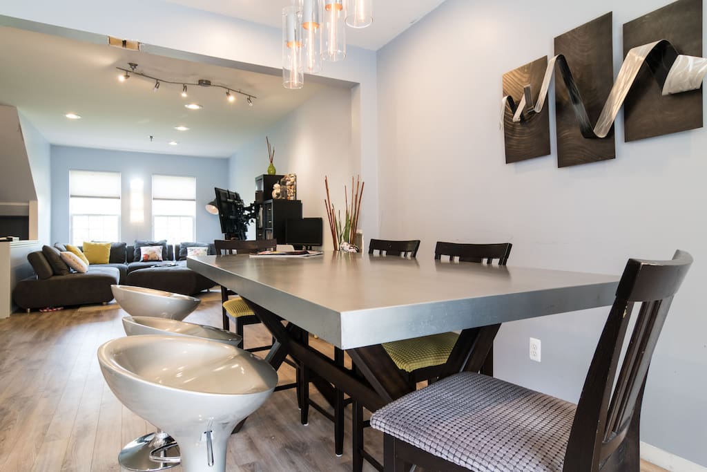 Full Dining Table Seating for 7