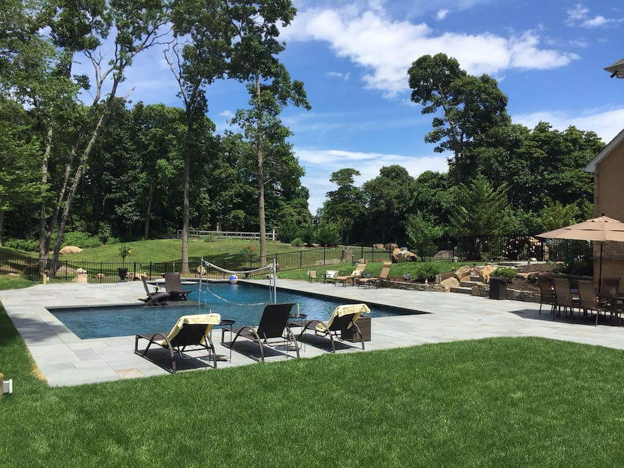Pool and yard