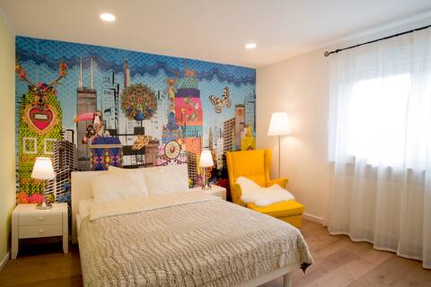 Guesthouse completely close to FFM, airport, trade fair and city