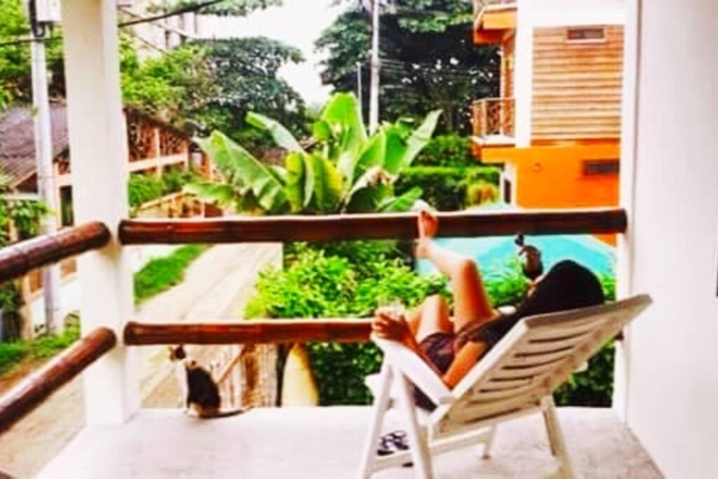 Enjoy the beautiful surroundings
