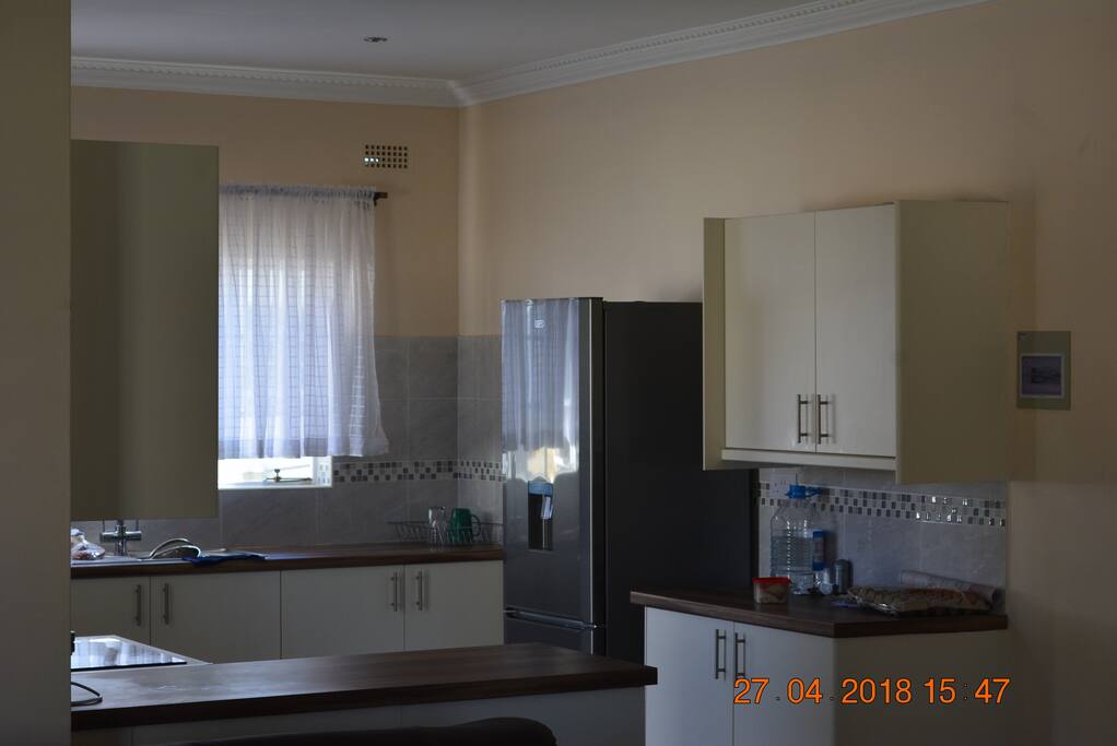 open plan kitchen