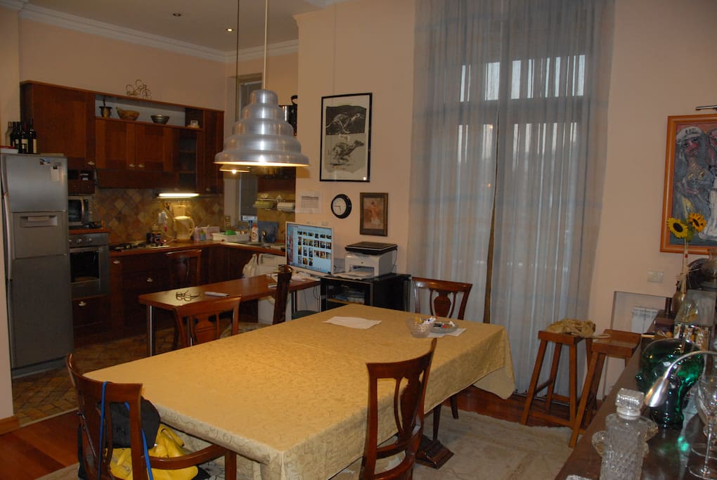 Dinning & kitchen, with terrace