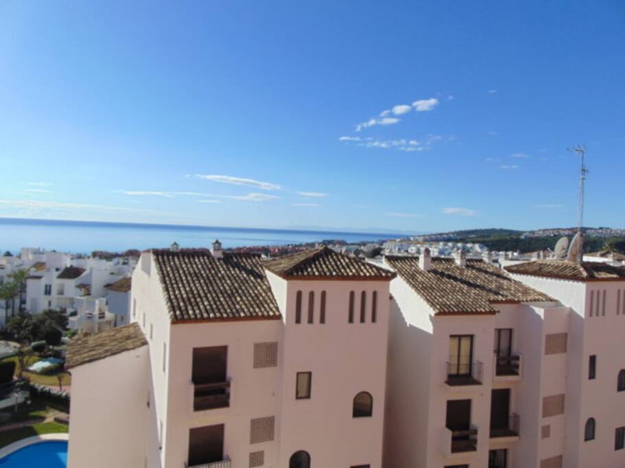 Vista desde la terraza inferior