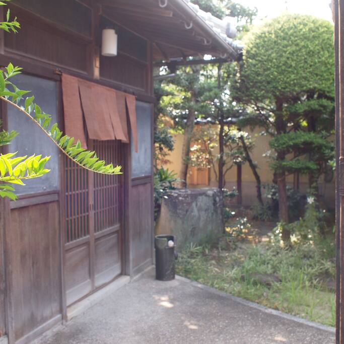 玄関です。