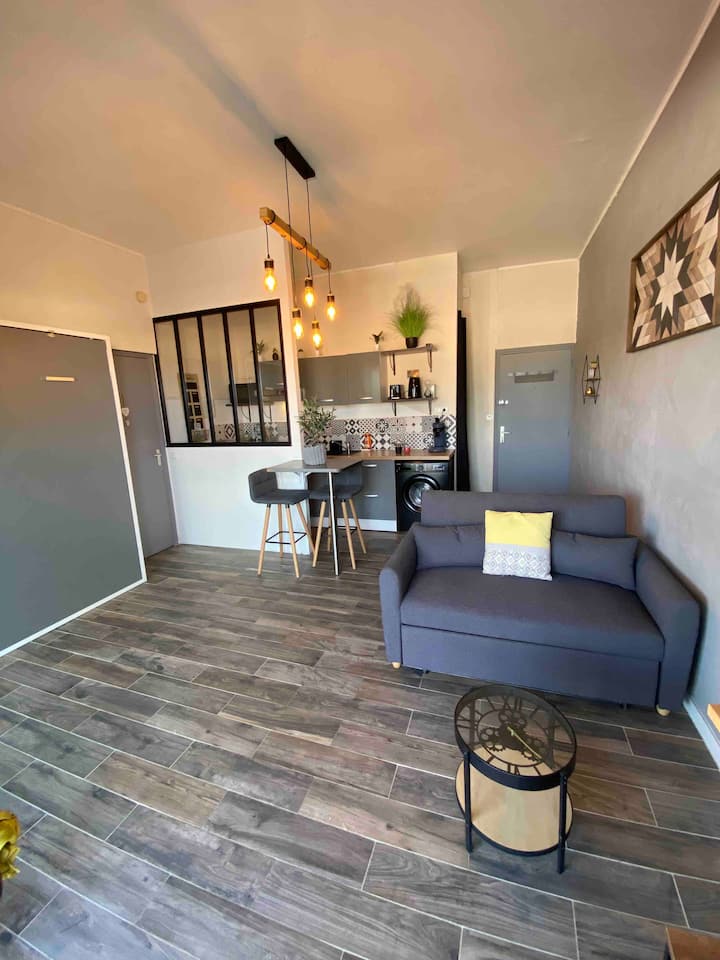 Studio Climatisé En Bord De Plage - Frontignan