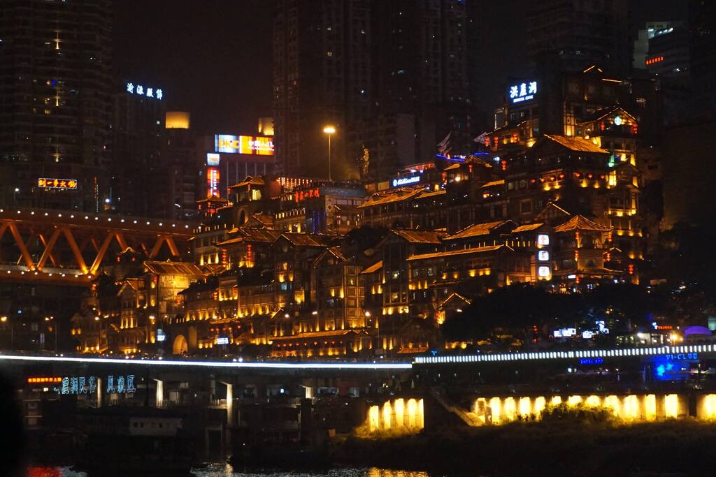 江上夜景