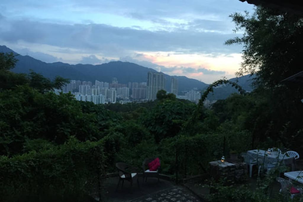 The view from our hammock