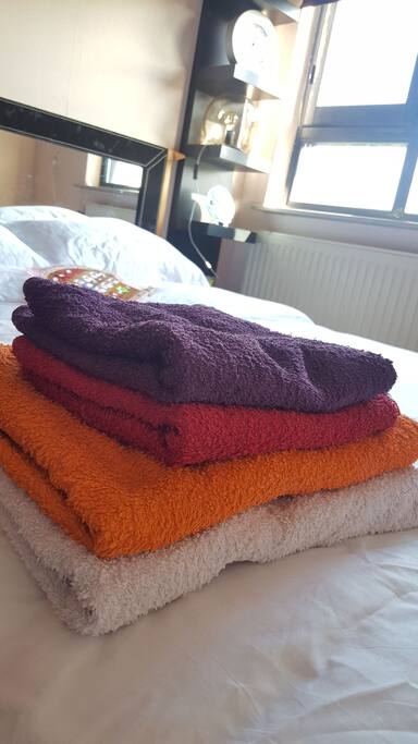 i always provide fresh towels ,Hair shampoo & body shower gel !