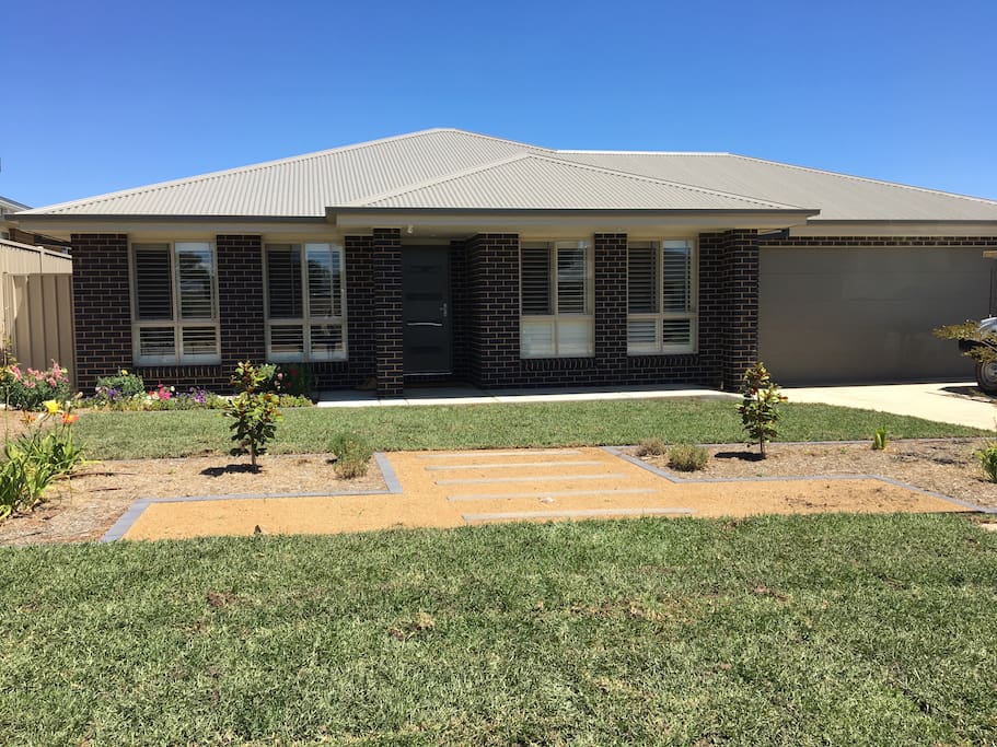 My house with new lawn