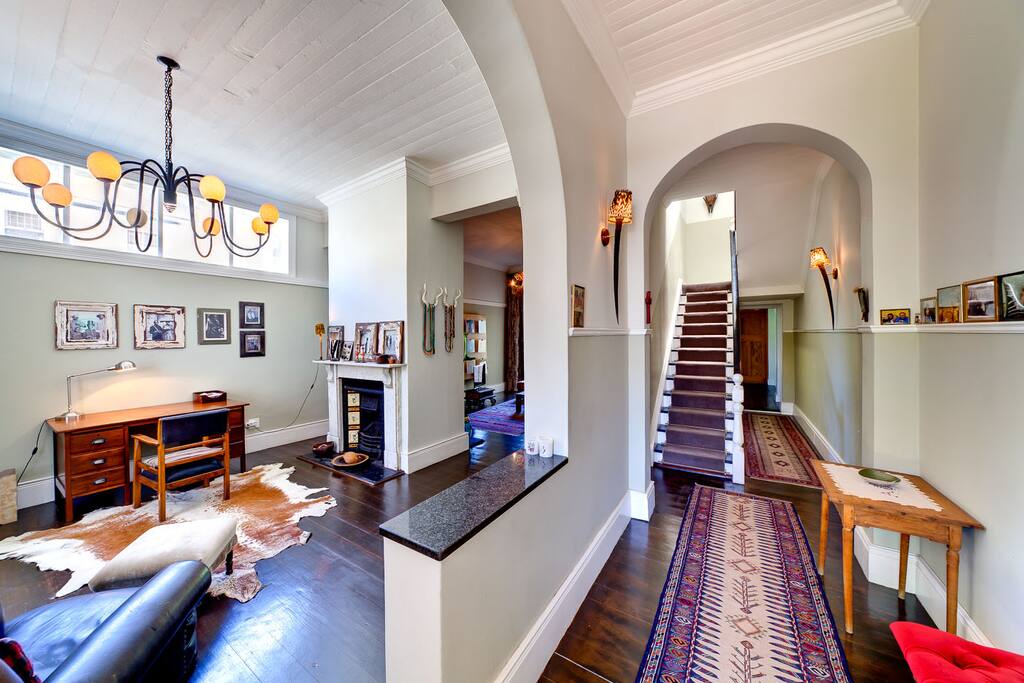 Entrance area with double lounge