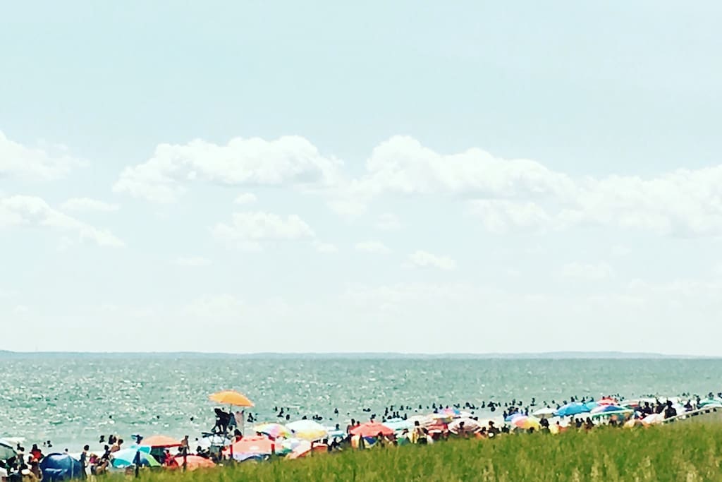 Summertime in Rockaway Beach .