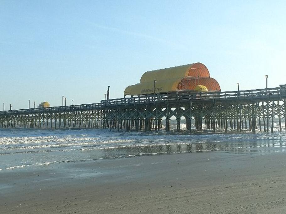 Pier next to Building