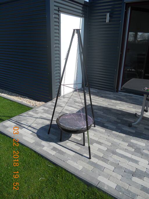 Grill für die Gäste