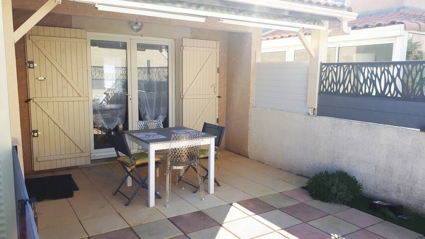 plage du Grazel pavillon 4/6 couchages