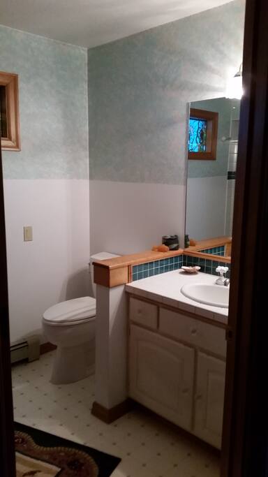 The private bath.