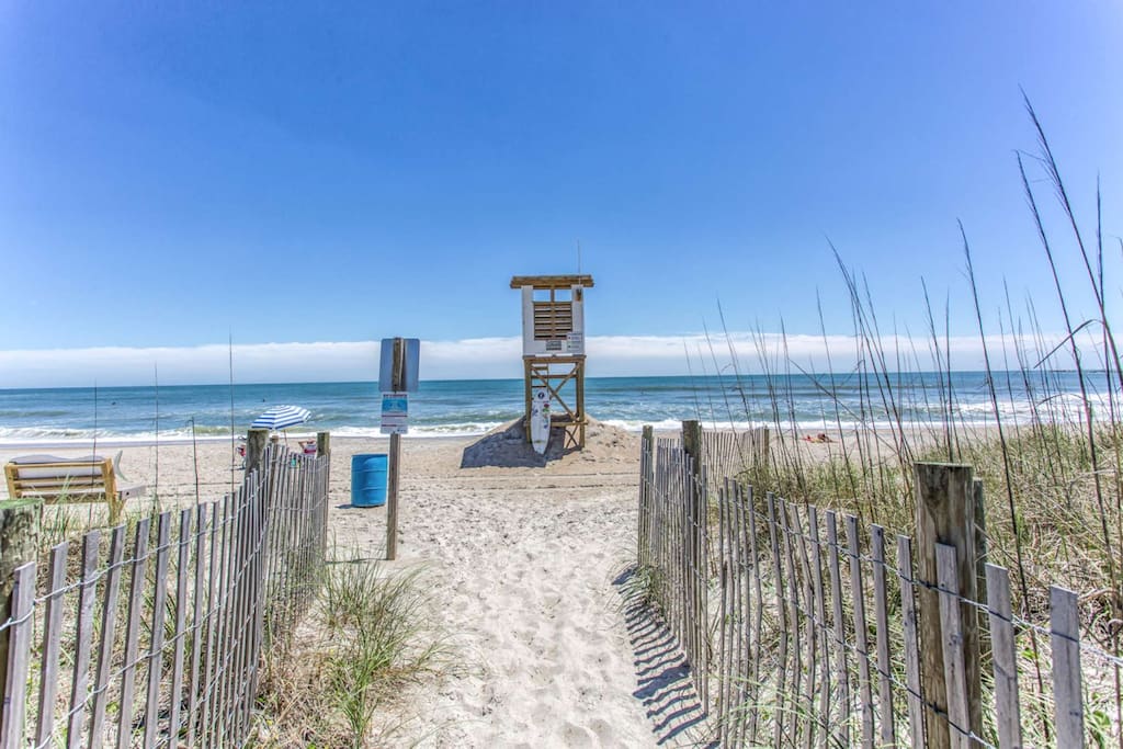 Feel safe with the Life Guard Station located just a short walk from South End Serenity