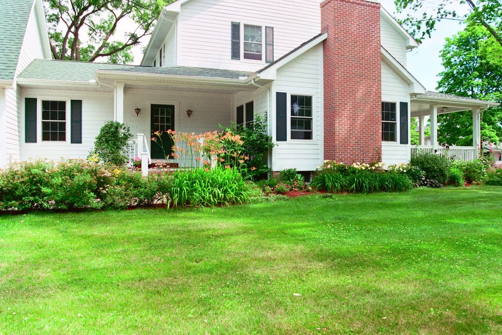 Side view of house