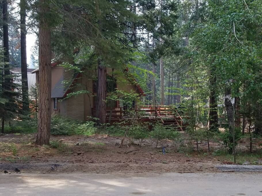 View from road