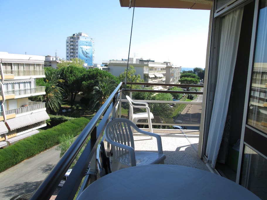 dal balcone vista mare