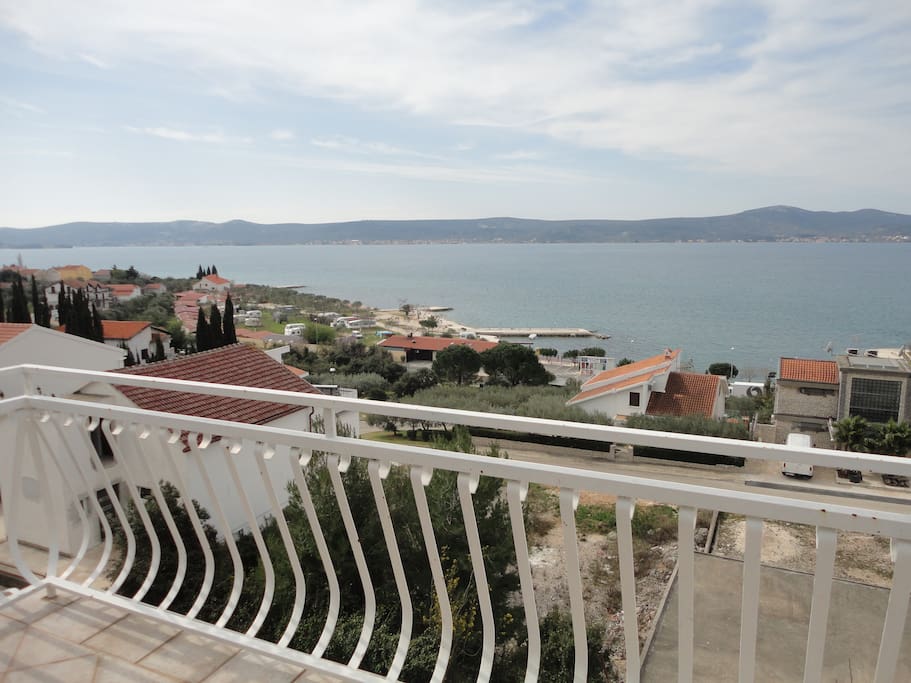 View from the balcony apartment