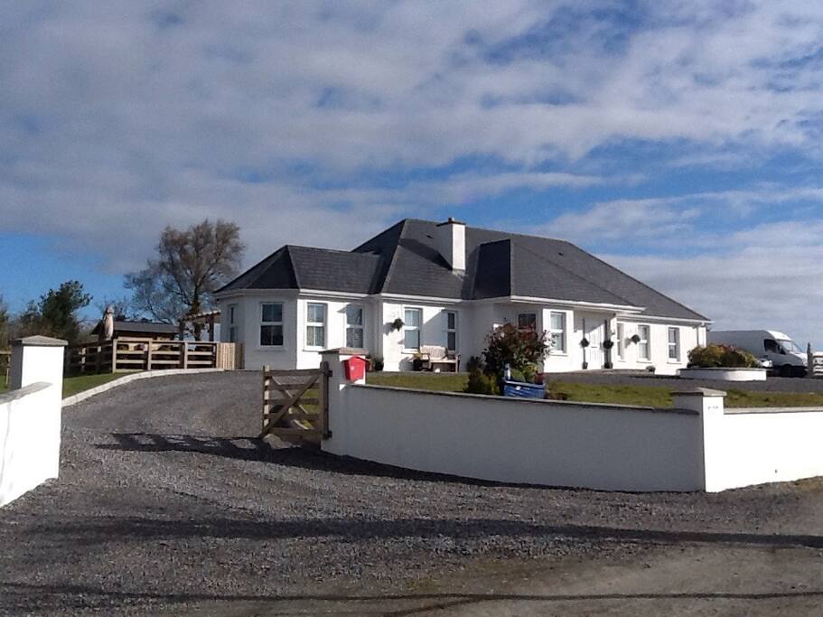 Front view of house