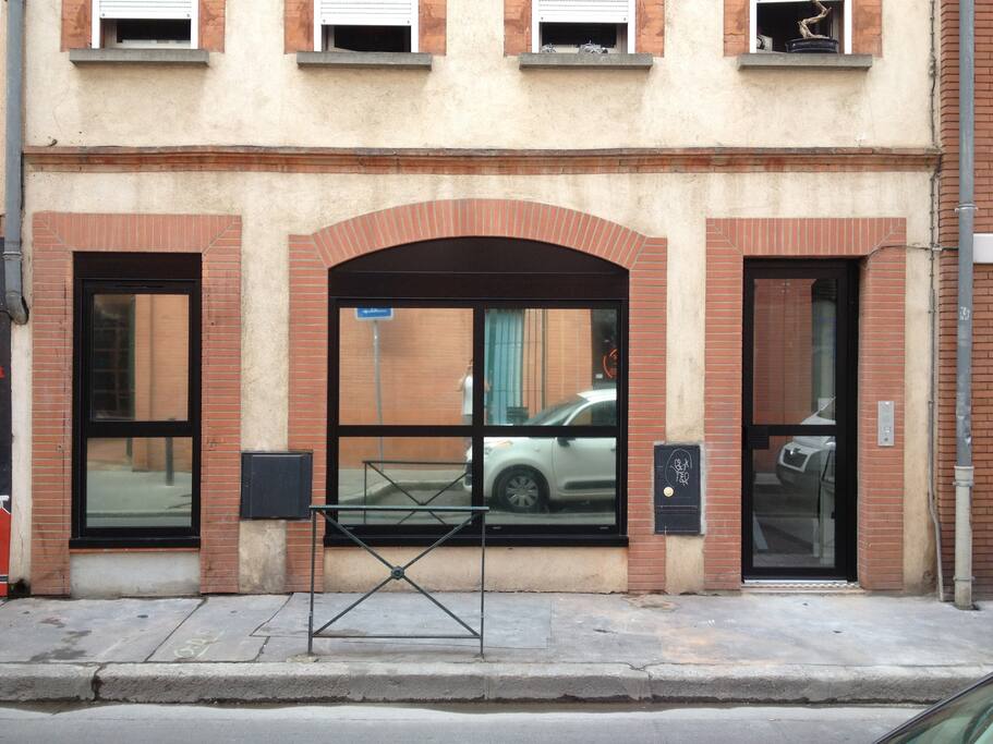 Entrée de la résidence