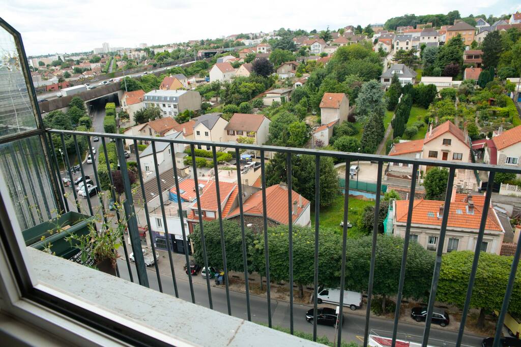 Vue depuis la fenêtre de la chambre