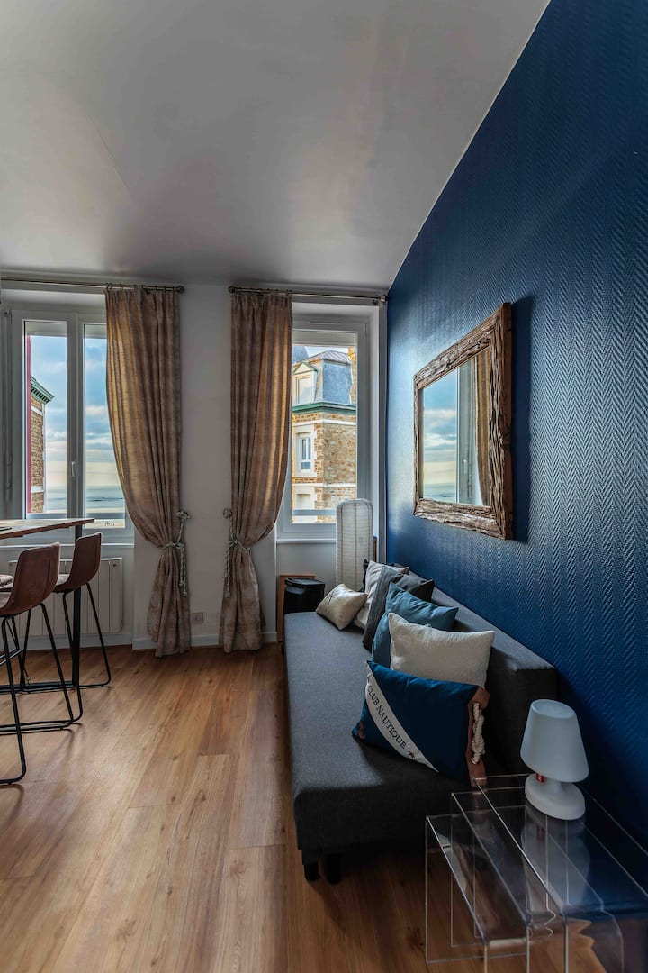 Appartement Saint-malo - Vue Mer / Accès Plage - Saint-Malo