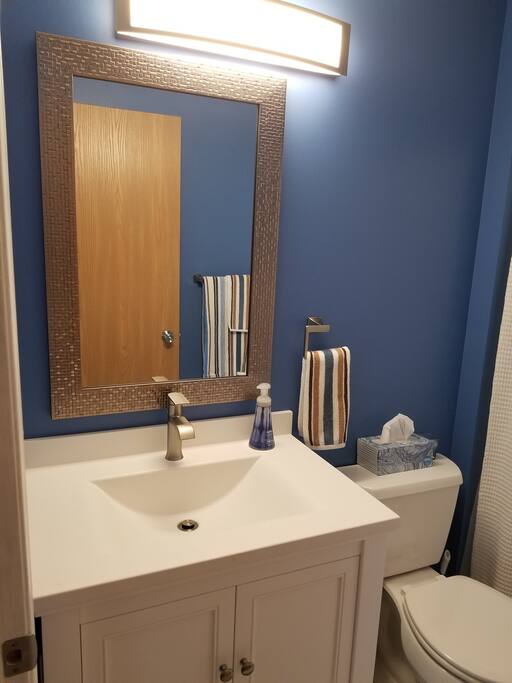Upstairs private bathroom