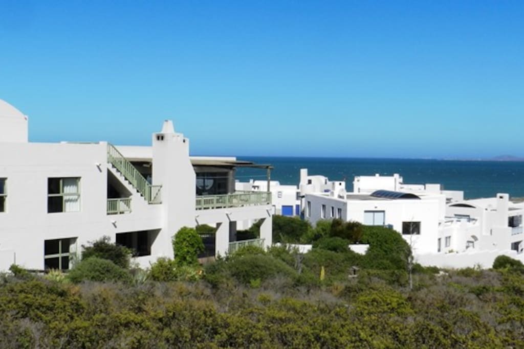 The Balcony room is on top of the house