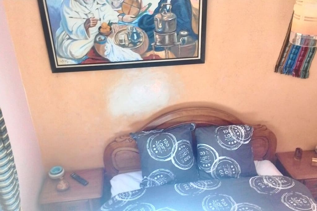 Jolie chambre lumineuse, tout confort