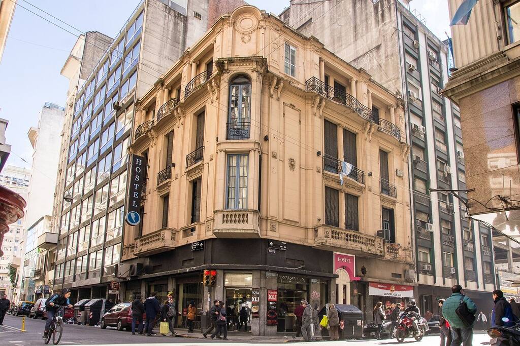 Edificio reciclado a nuevo.